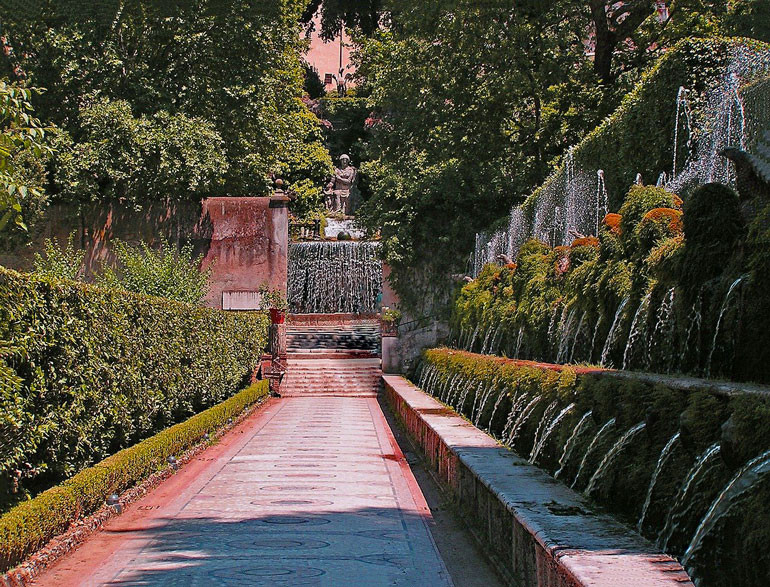 Viale delle 100 fontane Viale delle 100 fontane
