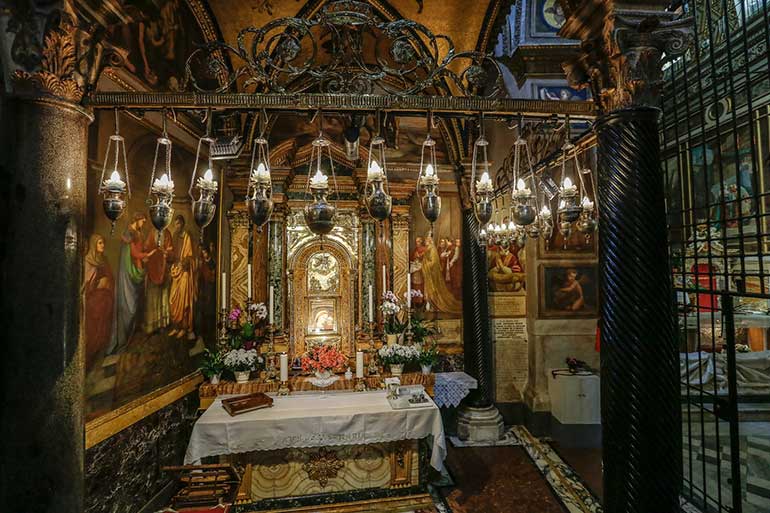 Quadro Madonna Del Buon Consiglio Il Santuario della Madonna del Buon Consiglio a Genazzano - B&B Genazzano