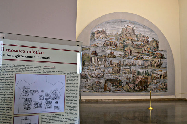 mosaico del nilo palestrina